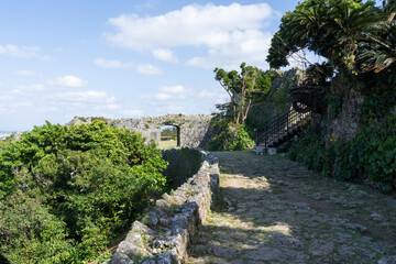 Fototapeta premium 世界遺産 中城城跡 北の郭と裏門
