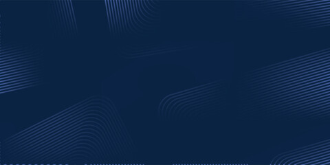 Dark blue background. Modern line stripes curve abstract presentation background. Luxury paper cut background. Abstract decoration, golden pattern, halftone gradients, 3d Vector illustration © Shaheer