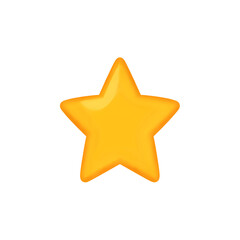 Yellow Star Icon