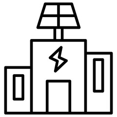 Building Outline Icon