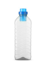 plastic empty dishwashing liquid bottle