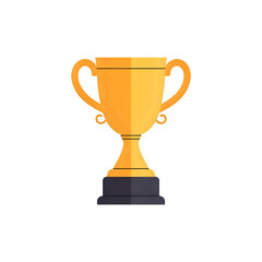 Golden Trophy Icon