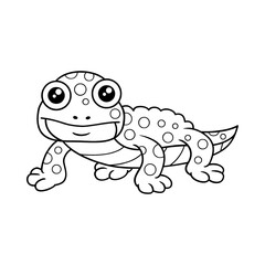 Obraz premium desert lizard