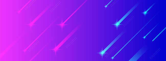 Abstract purple banner gradient background with glowing diagonal streaks, modern and futuristic style.