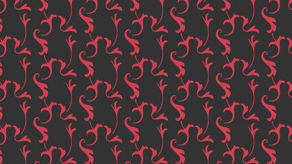 Obraz premium TEXTILE / WALL VECTOR PATTERN COLOURED