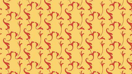 Fototapeta premium TEXTILE / WALL VECTOR PATTERN COLOURED