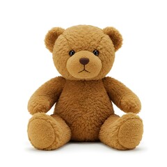 Fototapeta premium Top view of a comfortable pair of plush grey domestic slippers for home relaxation, isolated on a clean white background