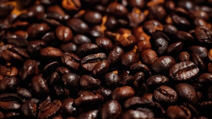 Obraz premium Closeup Photo of Coffee Beans