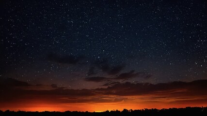 Fototapeta premium Night Sky Filled with Stars