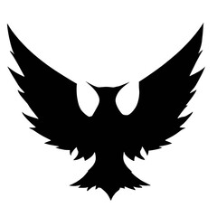 phoenix black silhouette 