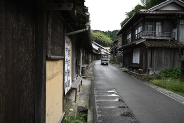 島根県大田市世界遺産石見銀山の街並み