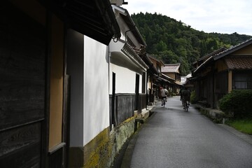 島根県大田市世界遺産石見銀山の街並み