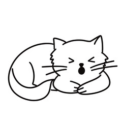 cute cat vector illustration