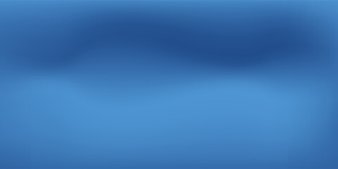 Abstract dark blue gradient background. Dark scene with curved waves of smoke or fog reflecting soft light, Black drop cool feeling of cold and cool underwater water.