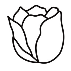 cute flower icon vector illustration
