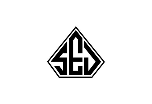 SEJ Custom Monogram Logo Design.