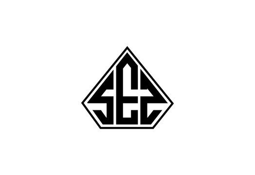 SEZ Custom Monogram Logo Design.