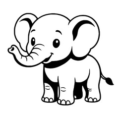 baby elephant cartoon