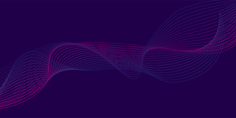 Best vectors design. Modern wavy line pattern in monochrome colors. Premium stripe texture for banner, modern picture