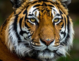 Fototapeta premium Close-up tiger portrait (5)