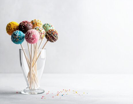Bunte Cakepops