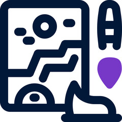 art duotone icon. Sleek and modern vector icon for websites, mobile apps, marketing materials, and corporate design. Fully scalable and ready to use.