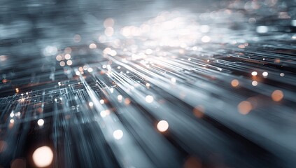 Abstract Digital Network Flow.