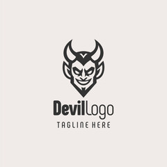 Futuristic Devil Branding Logo Design