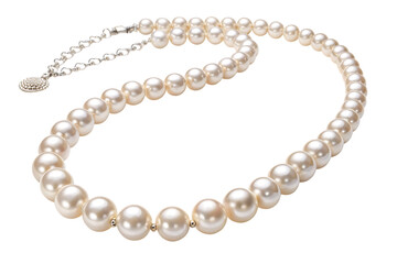 Elegant pearl necklace luxury style charm
