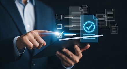 Complete digital checklist with tablet for increased productivity and enhanced workflow efficiency today