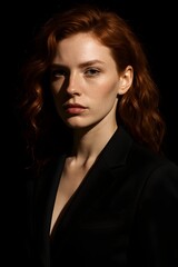 portrait of a young woman
