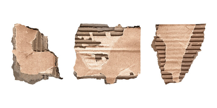 cardboard cutout snippets collection for versatile design, transparent png
