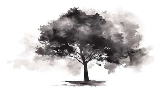 Abstract tree illustration