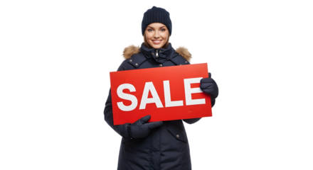 young woman holding shopping bags