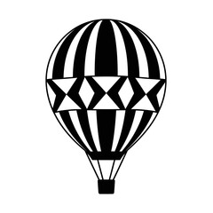 Naklejka premium hot air balloon vector