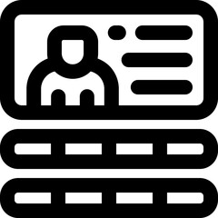 skill line icon. Clean and minimalist vector icon for websites, mobile apps, presentations, and logos. Fully scalable and customizable for any project.