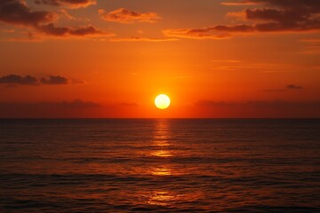 Obraz premium sunset over the sea