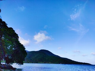 coastal landscape view in Karimunjawa