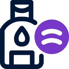 micellar water duotone icon. Sleek and modern vector icon for websites, mobile apps, marketing materials, and corporate design. Fully scalable and ready to use.