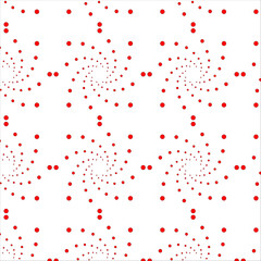 Red dotted pattern texture 