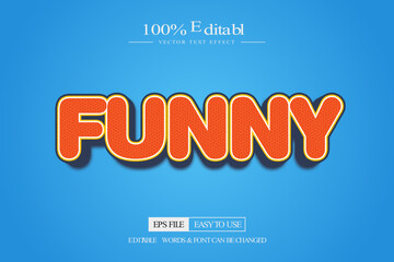 Funny 3d editable text effect