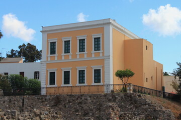 ruins of the ancient Agora, Kos Island, Greece