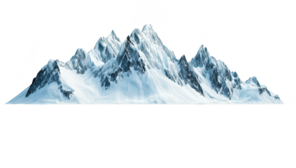 A breathtaking view of snow-capped mountains reflecting on a serene lake. the tranquility of nature in a pristine environment. ideal for travel and landscape photography