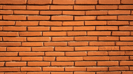 Fototapeta premium Close-Up Textured Red Brick Wall Surface with Vintage Warm Tones, Even Lighting, f/5.6, Simple Background