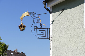 Lamp in landsberg am lech, germany