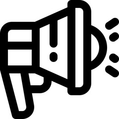 marketing line icon. Clean and minimalist vector icon for websites, mobile apps, presentations, and logos. Fully scalable and customizable for any project.