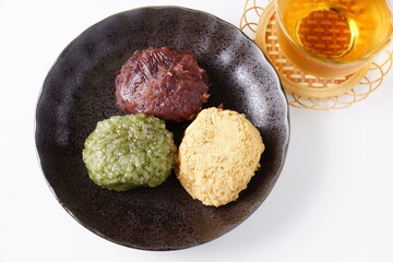 三色おはぎ