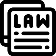 law line icon. Clean and minimalist vector icon for websites, mobile apps, presentations, and logos. Fully scalable and customizable for any project.
