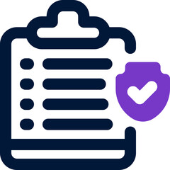 clipboard duotone icon. Sleek and modern vector icon for websites, mobile apps, marketing materials, and corporate design. Fully scalable and ready to use.