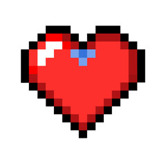 pixel heart pixel heart